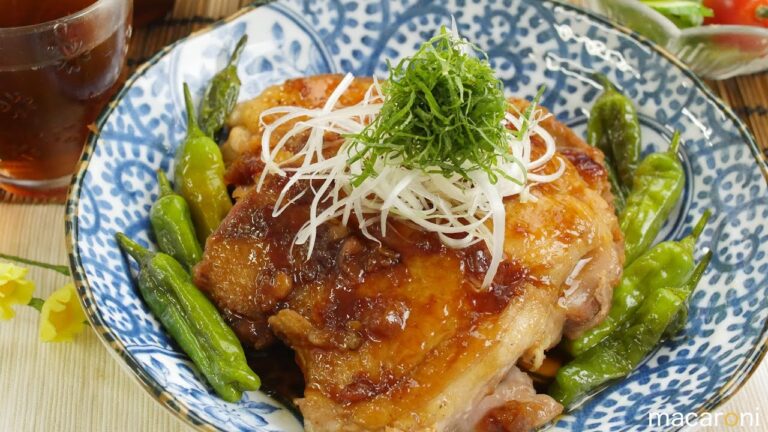 甘酸っぱさヤミツキ！ねっとり ジューシー 鶏肉の 梅 照り焼き のレシピ 作り方