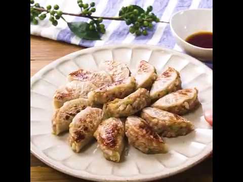 皮が大根の変わり餃子 アレンジ 大根しそ餃子 ｜ moguna[モグナ]