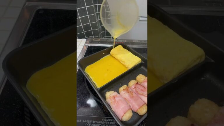 フライパン1つで作る簡単弁当【高校生のお弁当】#shorts #40代主婦