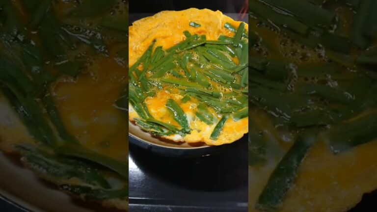 【超簡単】ニラ玉の作り方! #shorts