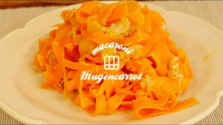 レンジで無限レシピを作る！ツナ入りの「無限にんじん」の作り方