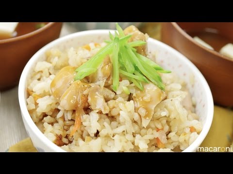 甘辛ダレで食欲爆発！ジューシー「照り焼きチキンの炊き込みご飯」のレシピ・作り方