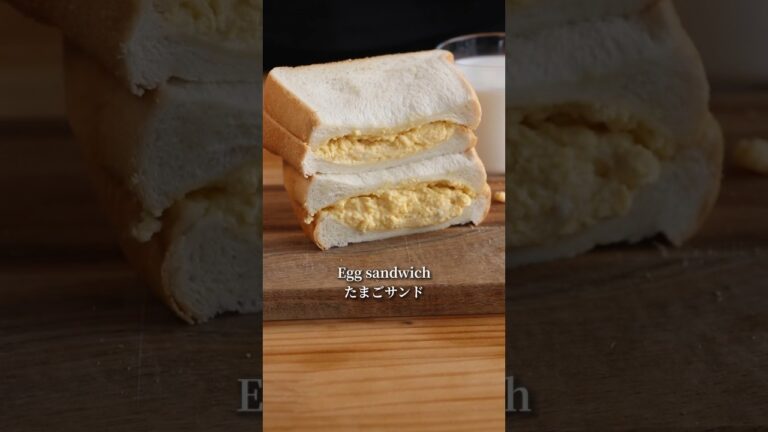 5分で出来る！簡単　たまごサンド