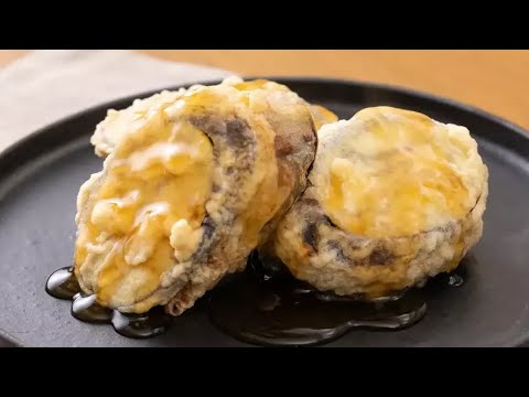 なすのはさみ揚げ