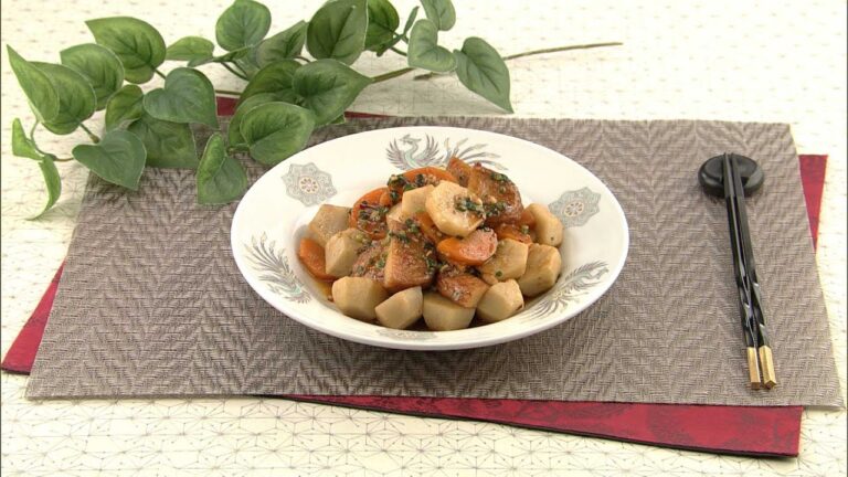 【DAIGOも台所】里芋とさつま揚げの煮込み｜ホクホク、トロトロ里芋レシピ♪