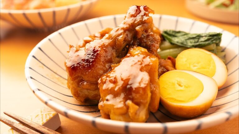 簡単なのにひとくちでやみつき『手羽元の甘辛煮』