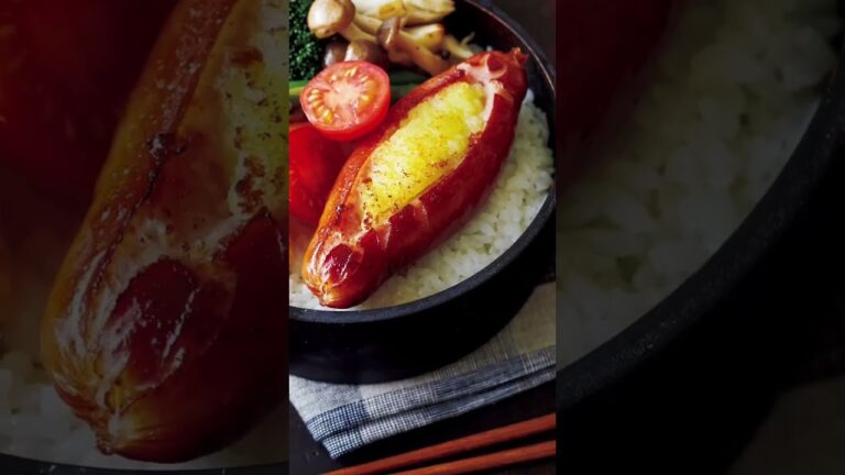 じゃがいも×ウインナー＝すごい弁当に！【ジャーマンポテトウインナ弁当】