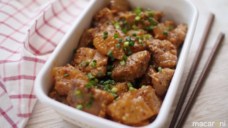 【作り置き】あめ色のしあわせ♪ 鶏肉と 大根の マスタード煮 のレシピ 作り方