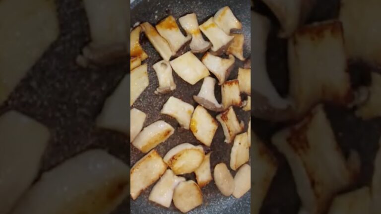 【エリンギのバター醬油炒め】食物繊維豊富｜簡単時短｜にんにくの香り｜食が進む #Shorts