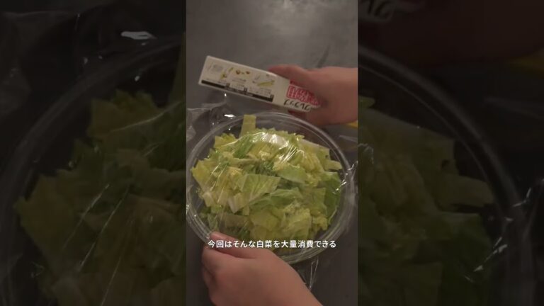 【無限白菜】大量消費の味方！あっという間に激うま黄金比！