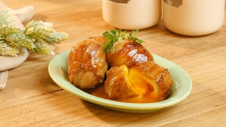 肉まき半熟たまご