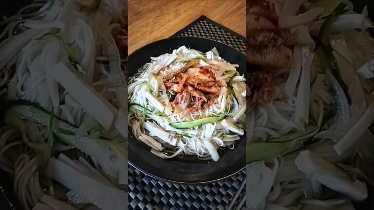 キムチそうめん