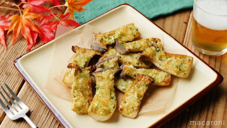 塗って焼くだけ♪ ガーリックエリンギの作り方