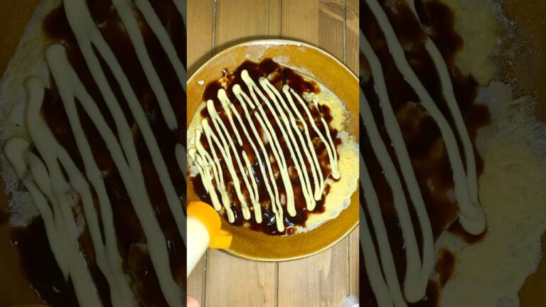 ○○を入れるだけでふわふわになる！【お好み焼き○○】#レシピ #レンジ飯