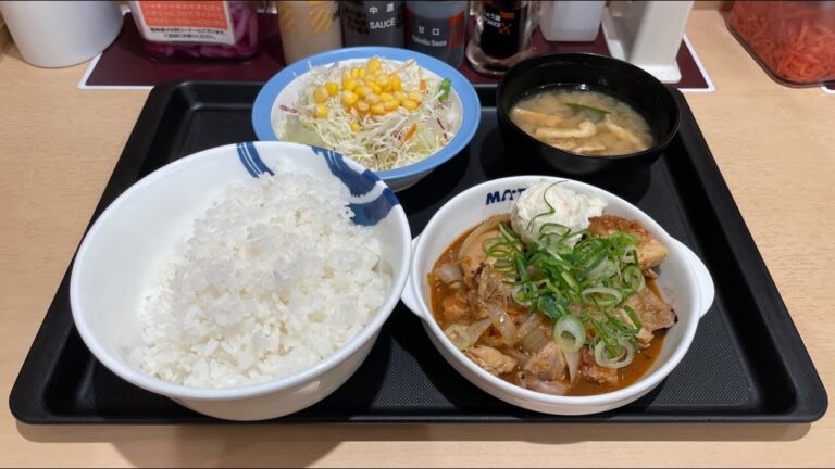 松屋の新メニュー「鶏のバター醤油炒め定食（ガリバタチキン）」を食べてみた感想