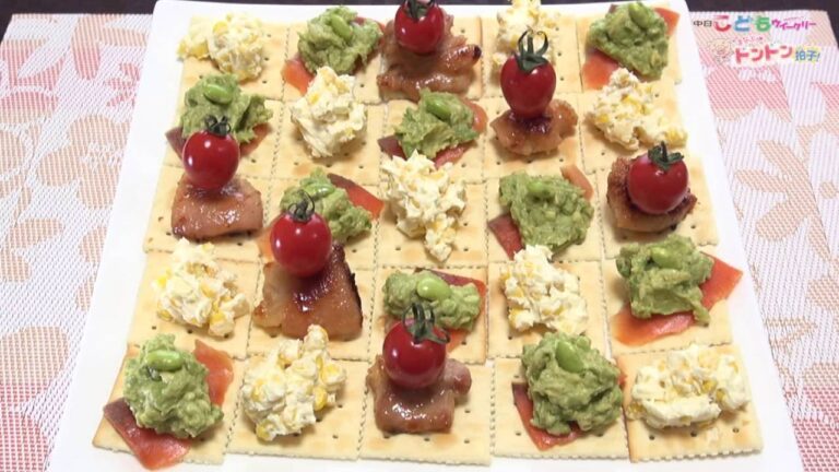 【レシピ】嫌いな野菜も大好きになる!?野菜のカナッペ