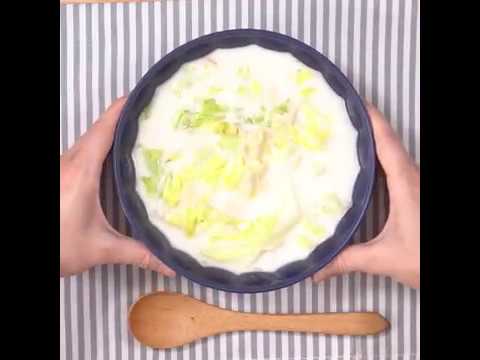 うまみを閉じ込めた キャベツとホタテのとろ〜りクリーム煮 ｜ moguna[モグナ]
