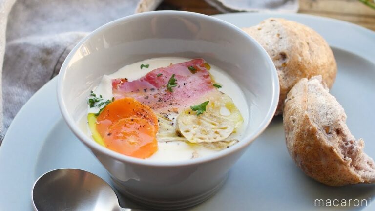 【365日のパンとスープ】ぽかぽか豆腐ポタージュ