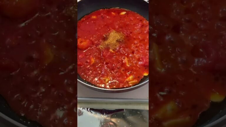 虚無レシピ　美味しいワンパントマトソースパスタ。 #トマトレシピ
