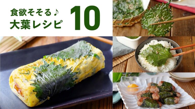 【大葉レシピ10選】爽やかな味わい！夏におすすめ♪食欲そそる簡単レシピ｜macaroni（マカロニ）
