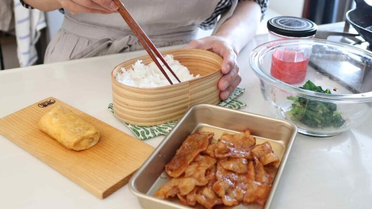 【お弁当作り】コレはご飯が足りなくなる！豚バラカルビ重風弁当bento＃778