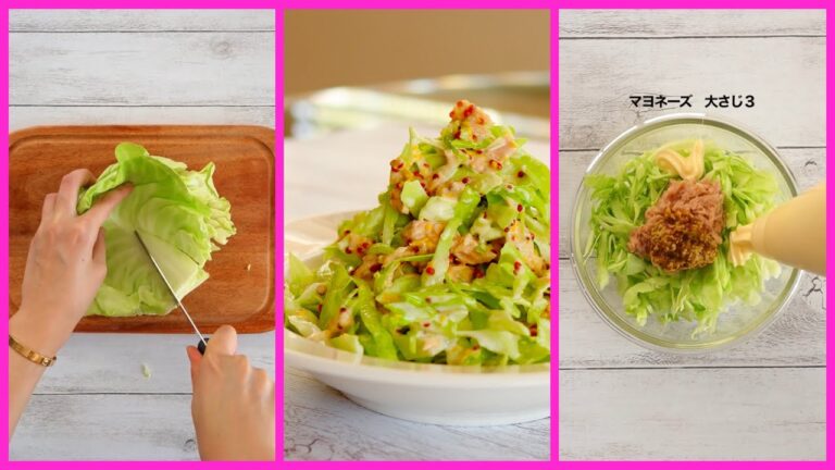 🥗粒マスタードのコールスローの作り方🍱お弁当おかずにも♪