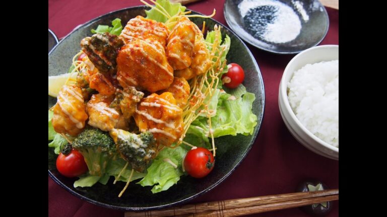 エビなし神コスパ！鶏むね肉でエビマヨ風！