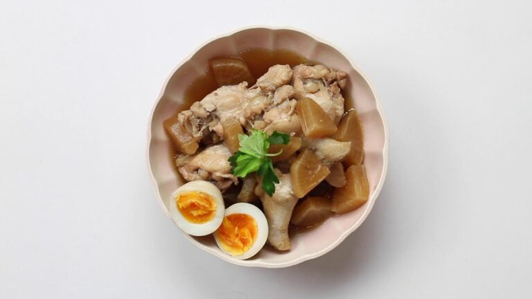 フードセーバー真空レシピ「手羽元と卵の甘辛煮」