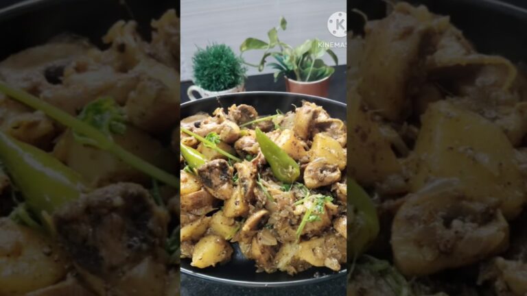 Mushroom# pepper curry #cooking #shots