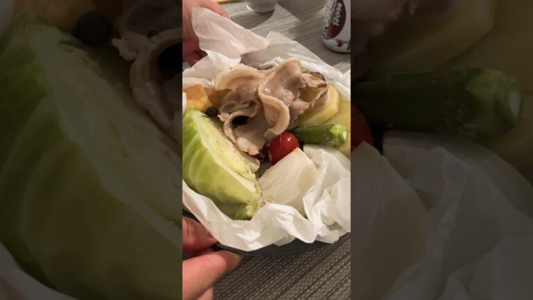 【フライパンで簡単！】蒸し野菜な晩ごはん。#男子ご飯 #料理男子 #料理勉強中 #おうちごはん #クッキングラム #自炊男子 #よるごはん日記 #暮らしを楽しむ