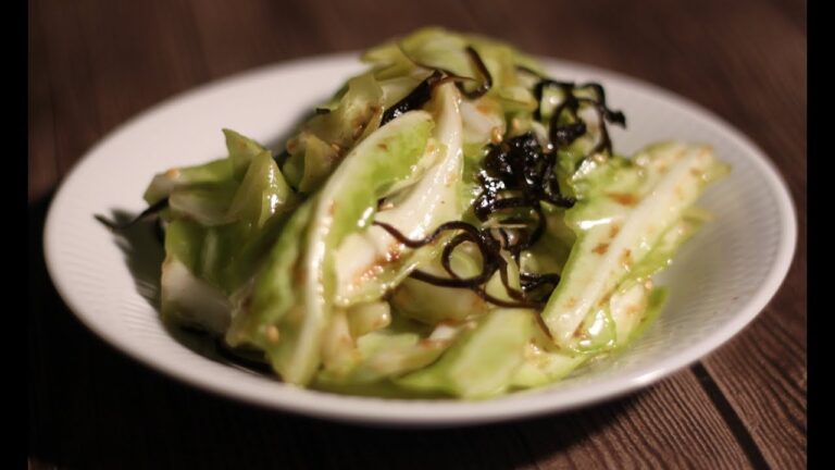 やみつきキャベツの作り方　簡単おつまみレシピ　作り置き料理　【MOGMOG STROLL】