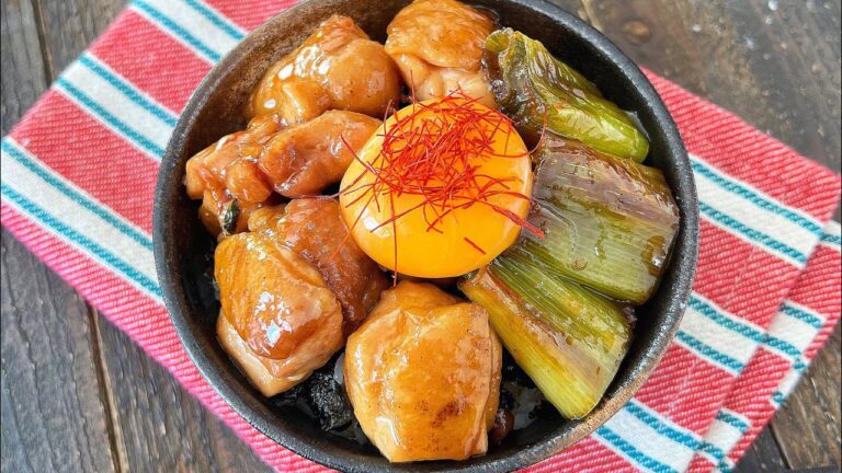 ごはんが進む♪焼き鳥丼