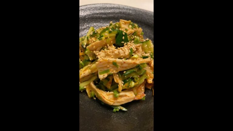 本気で痩せたきゃこれ食っとけ【鶏むねキムチサラダ】#Shorts