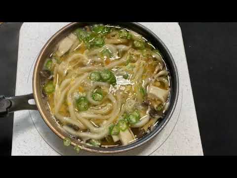 この寒い時期にキノコの卵綴じうどんが最強すぎた