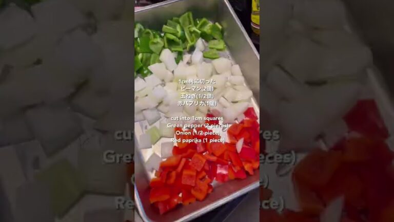 お昼ごはんに超オススメのガパオライスHow to make delicious gapao rice #shorts