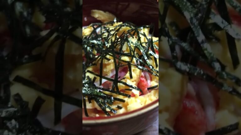 【夕食】今夜はちらし寿司