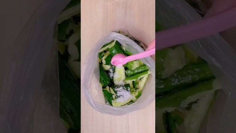 ビールによく合うおつまみ！きゅうりとタコのキムチ和え #簡単レシピ # #韓国料理 #節約レシピ