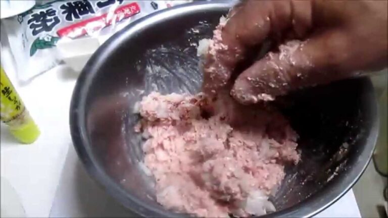 和風あおさソース茸と豆腐ハンバーグ