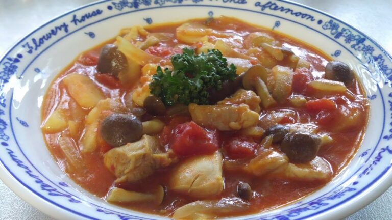 チキンのトマトカレー煮