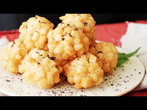 【サクッ♡】エビのあじさい揚げ【プリっ♡】