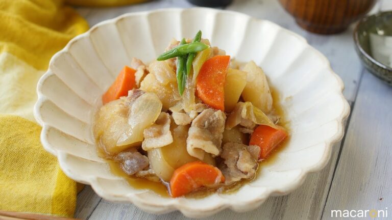 【下味冷凍】もみもみして凍らせるだけ！ 時短で 味しみ 肉じゃが のレシピ 作り方
