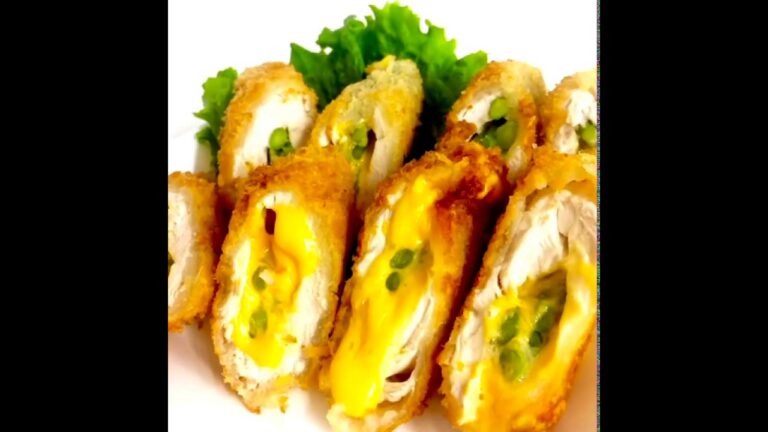 ササミとアスパラのチーズカツ