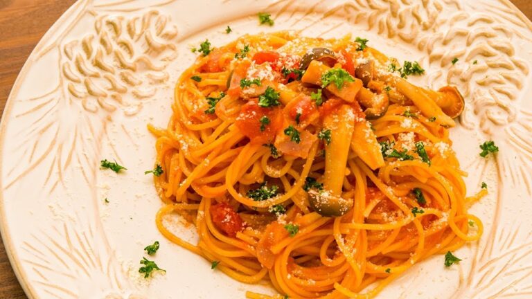 フライパンひとつで！トマトクリームパスタ