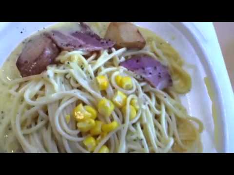 セブンイレブン　ポテトとベーコンのクリームパスタ ４５０円