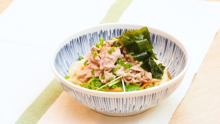 青じそ豚しゃぶサラダうどん