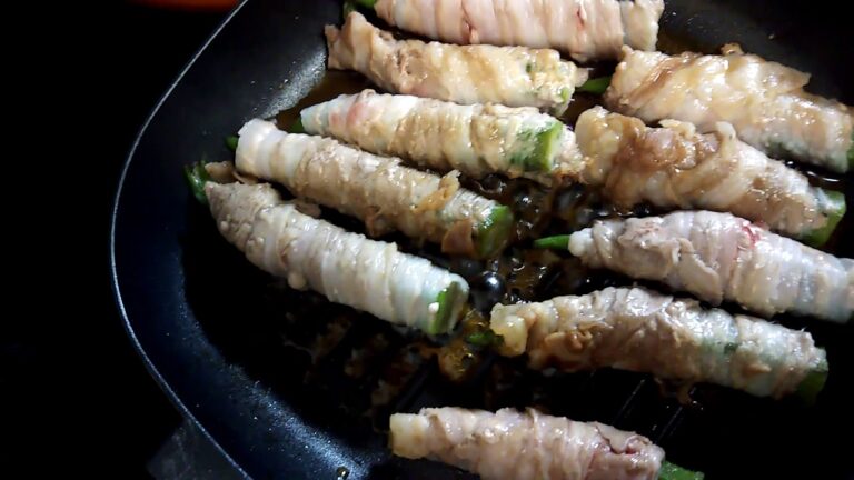 オクラの肉巻き