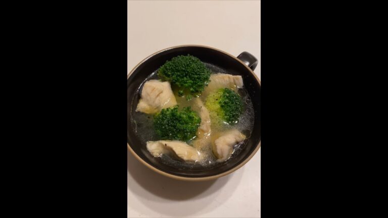 本気で痩せたきゃこれ食っとけ【鶏むねブロッコリースープ】#Shorts