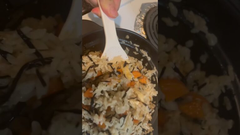 ひじきの炊き込みご飯#shorts