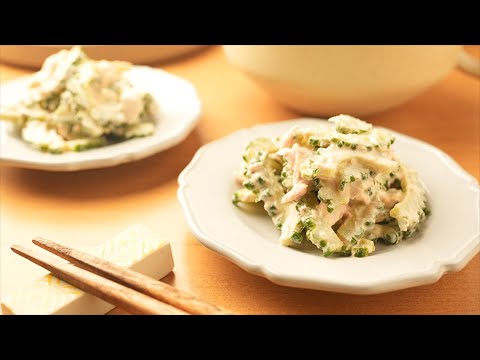 マヨネーズがまろやか！無限にイケる【ゴーヤのツナ和え】