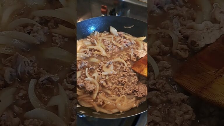 牛肉たっぷり牛丼と素麺で食べ方色々
